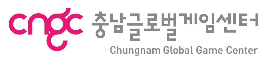 충남글로벌게임센터 로고